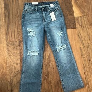 Judy Blue Going Going Gone Mid-Rise Straight size 29/9